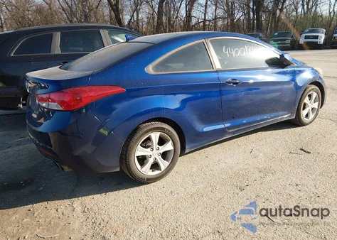 2013 Hyundai Elantra Gs из США, поврежденный, VIN KMHDH6AE2DU009266